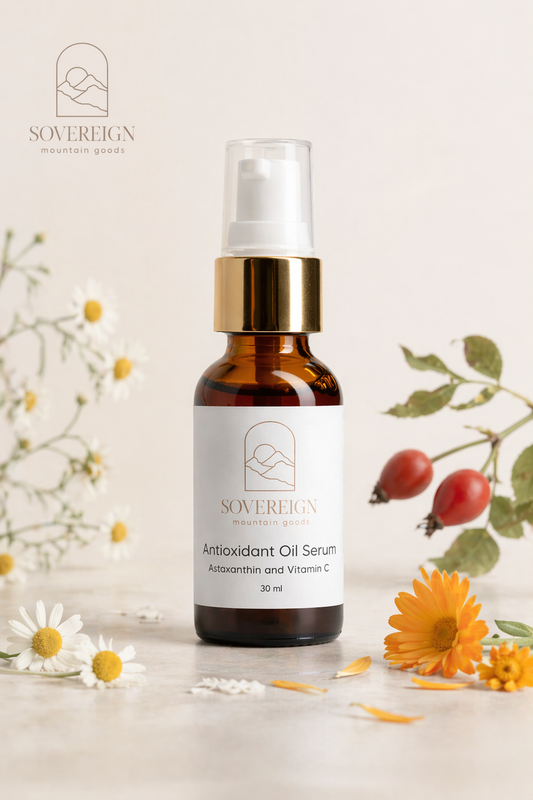 ANTIOXIDANT OIL SERUM (ASTAXANTHIN AND VITAMIN C)