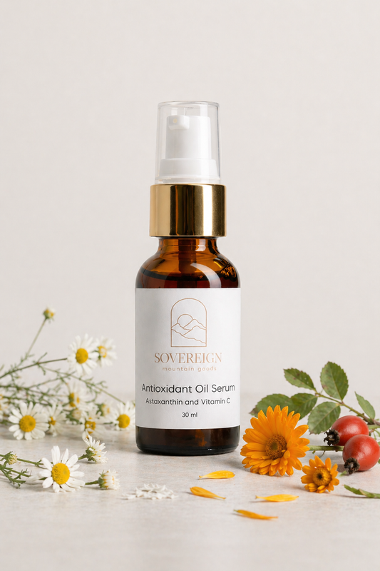 ANTIOXIDANT OIL SERUM (ASTAXANTHIN AND VITAMIN C)