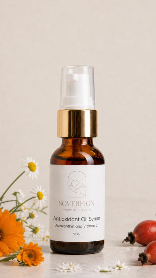 ANTIOXIDANT OIL SERUM (ASTAXANTHIN AND VITAMIN C)
