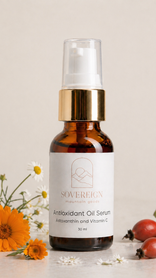 ANTIOXIDANT OIL SERUM (ASTAXANTHIN AND VITAMIN C)